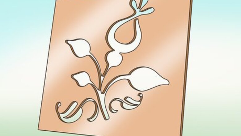 How to Decorate Furniture with a Stencil