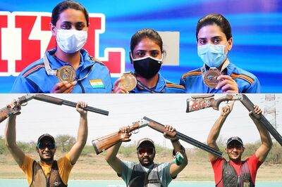 New Delhi Shooting World Cup: India End Campaign with Double Gold in Trap Team Events