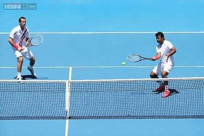 Leander Paes, Radek Stepanek in Indian Wells pre-quarterfinals