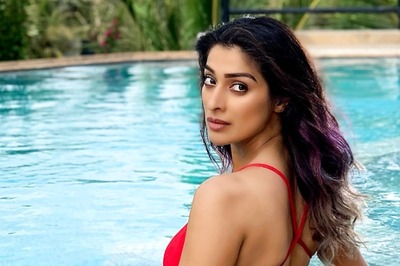Akira Actress Raai Laxmi Looks Smoking Hot In Red Bikini, See Pic