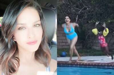 Sunny Leone Has Fun Swimming Session With Daughter Nisha, Shares Video