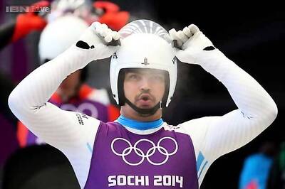 Keshavan clocks 53.905 in heat 1 at Sochi Winter Olympics