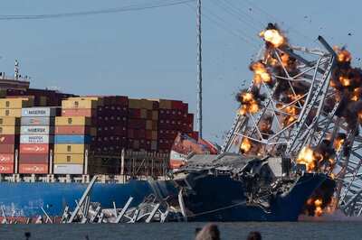 Watch: Demolition Experts Remove Part Of Collapsed Baltimore Bridge Through Controlled Explosion