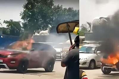 Watch: Range Rover Evoque Turns Into Fireball After Short Circuit in Bonnet