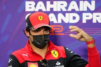 F1: Ferrari's Carlos Sainz Celebrates But Knows He Has Work to Do
