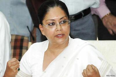 Congress government has failed on all fronts, says Raje