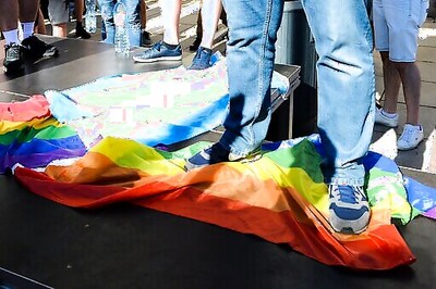 Artists, academics defend LGBT rights in Poland