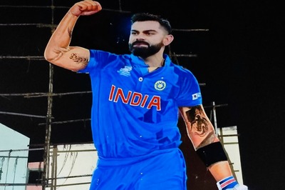 Virat Kohli Fans in Hyderabad Erect 50-Foot Cutout to Celebrate Birthday of 'Mass God'