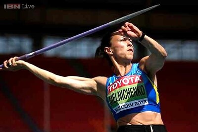 Ganna Melnychenko wins heptathlon at Worlds Championships