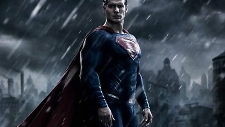 First look: Henry Cavill looks impressive as Superman in 'Batman v. Superman: Dawn of Justice'