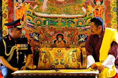 Army Chief Meets Bhutan King in Thimphu; Focus on Boosting Enduring Strategic Ties