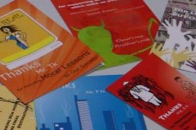 Angry with your local MLA? Send him a Gandhigiri card