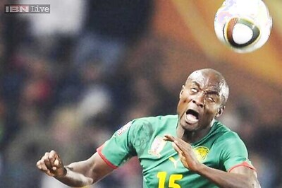 Cameroon beat Macedonia 2-0 in World Cup warm-up