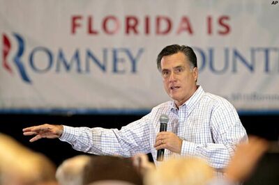 As Florida votes, Romney seems in driver's seat