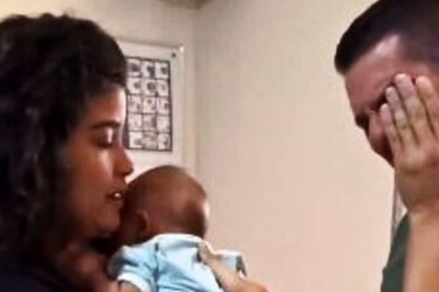 Couple Meets Adopted Newborn For First Time. Their Reaction Will Melt Your Heart