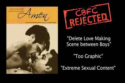 'Amen' in trouble with CBFC over gay sex scenes