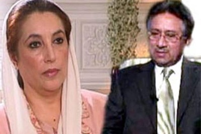 Musharraf blames Benazir for her death