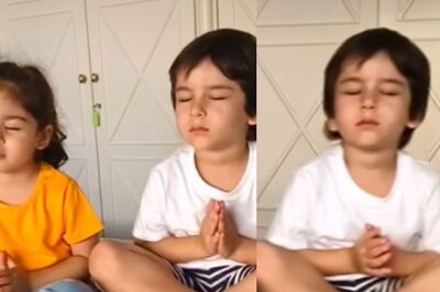 Soha Ali Khan Shares Video Of Inaaya, Taimur Praying To Shiva Strotam On His B'day, Video Goes Viral