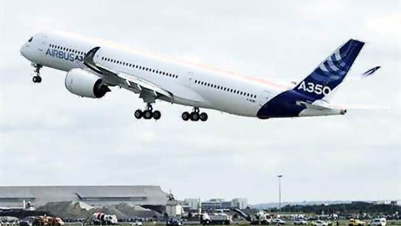 Air rivalry intensifies as Airbus A350 makes first flight