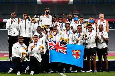 COVID-hit Fiji Celebrates Olympic Rugby Sevens Gold