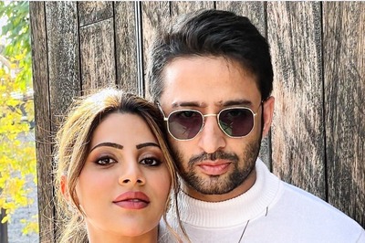 Shaheer Sheikh and Nikki Tamboli Look Hotness Overloaded As They Come Together For a Music Video