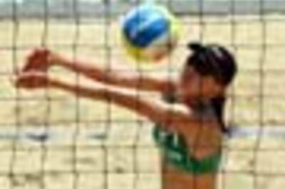 In Pics: Beach, bikinis, play ball! Hyderabad gets it all