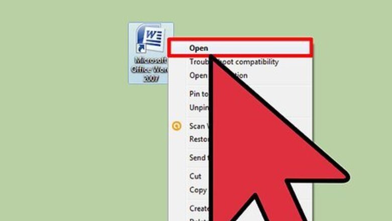 How to Double Space in Word 2007