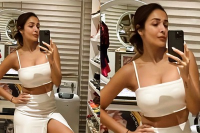 Malaika Arora Flaunts Long Legs In Bold Thigh-High Slit Skirt, See Pic