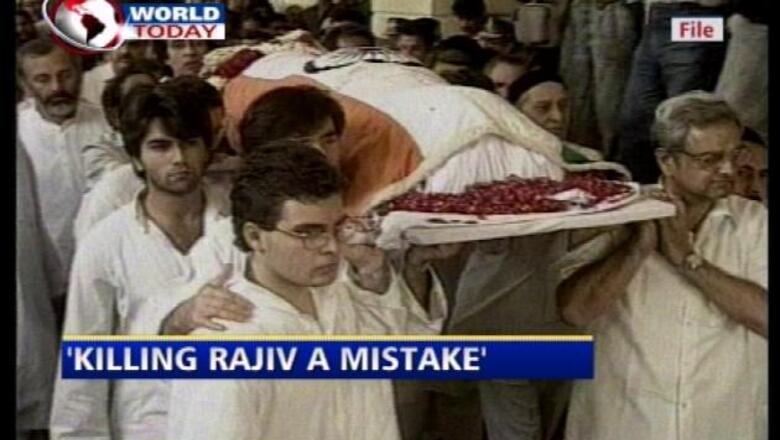 Killing Rajiv was a mistake: former Tamil Tiger