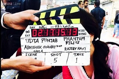 Snapshot: Kareena Kapoor, Diljit Dosanjh spotted on the sets of 'Udta Punjab'
