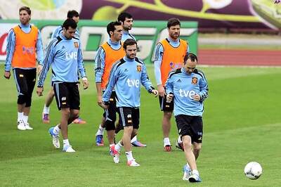 Iniesta, Spain set example for France at Euros