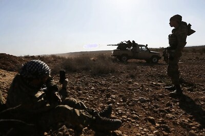 Turkish President Erdogan Says Troops Advancing in Northern Syria