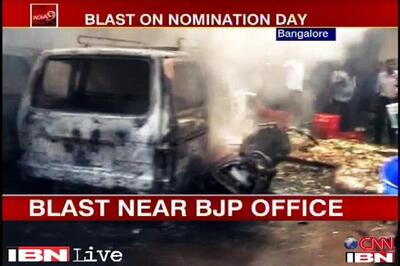 Karnataka CM suspects terrorist hand in Bangalore blast