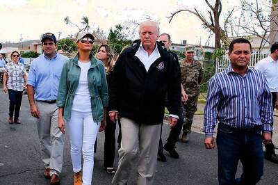 Donald Trump Praises Response to Puerto Rico, Says Crisis Straining Budget