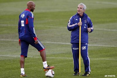 18-match ban for Anelka for WC rant