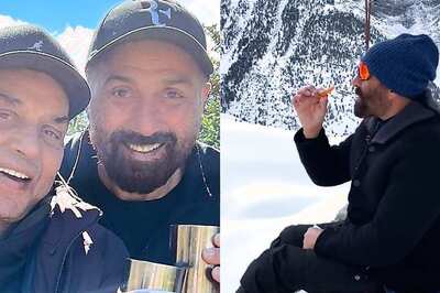 Sunny Deol Enjoys Jalebis In Snow, Shares Glimpse Of Vacation With Dad Dharmendra, Watch Video