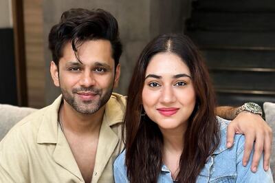 It's Pool Time Fun For Parents-To-Be Disha Parmar And Rahul Vaidya On 2nd Wedding Anniversary