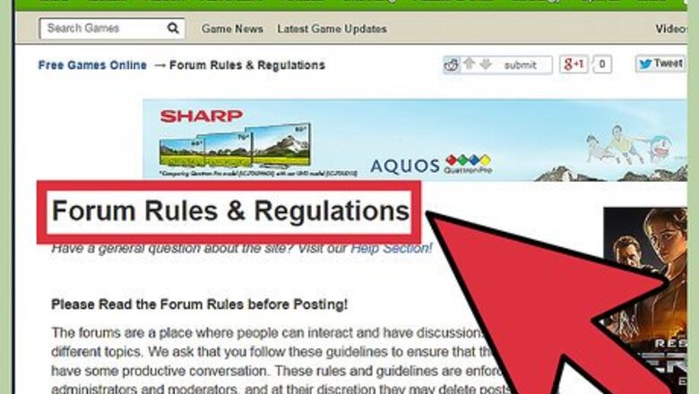 How to Behave On an Internet Forum