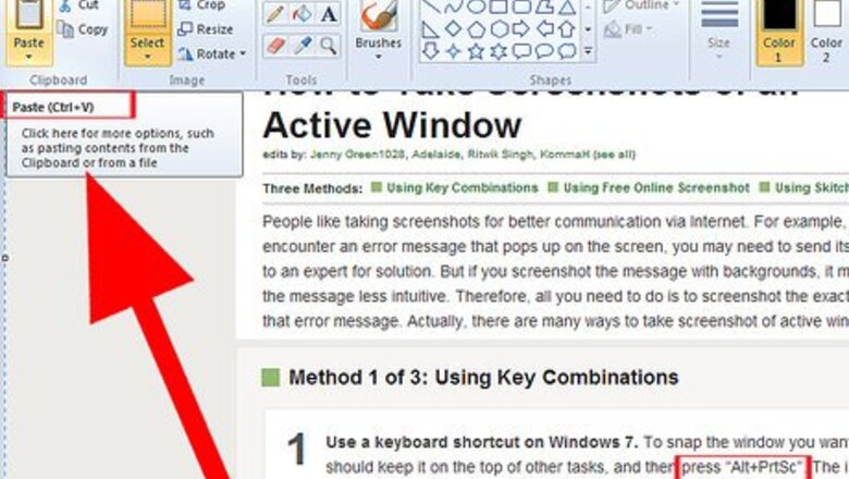 How to Take Screenshots of an Active Window