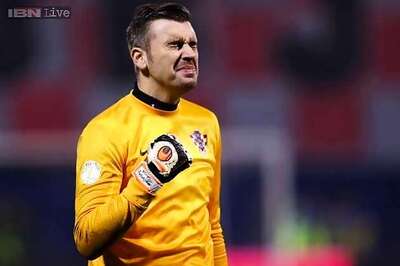Croatian goalie Pletikosa eager to face Brazilian challenge