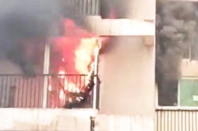 Noida: Fire Breaks Out at High-rise in Gaur City, No Injuries Reported So Far