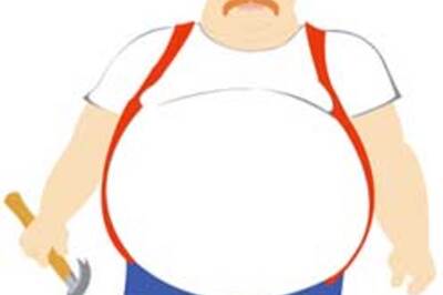 Revealed: Why beer bellies make men bend over