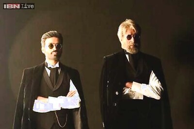 Shamitabh: First audio poster hints at Amitabh Bachchan playing an alcoholic