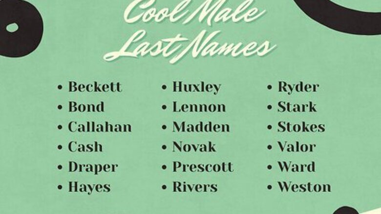 205+ Male Last Names for Characters, Babies & More