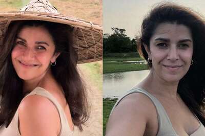 Nimrat Kaur Shares Snippets From Her Visit To Kaziranga National Park, Gets Photobombed By A Rhino | See Pics