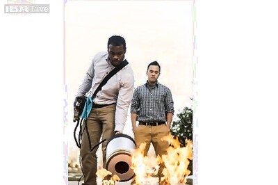 This 'acoustic' fire extinguisher prototype can douse flames with just sound waves