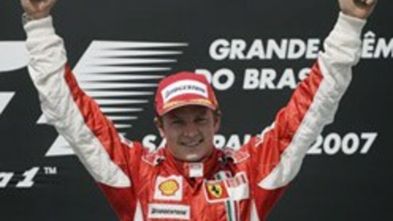 Raikkonen clinches F1 title after Brazil GP win