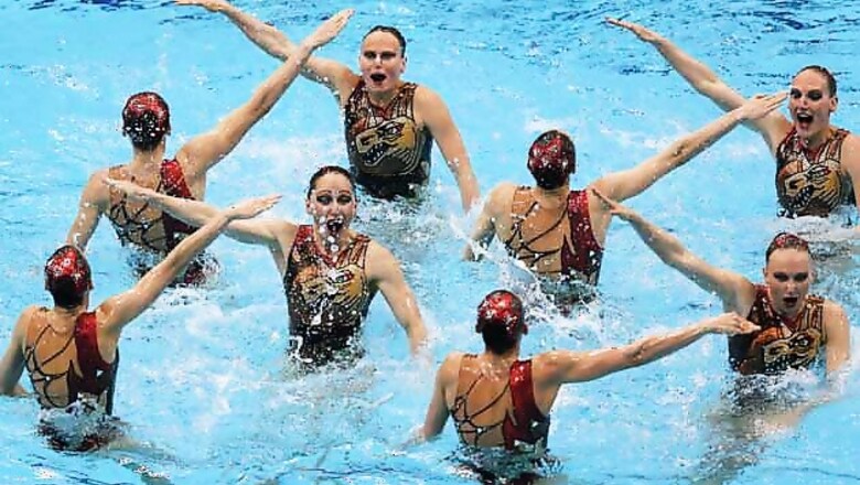 Olympics: Russia win synchro team gold