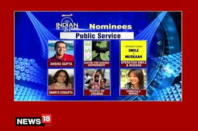 Indian of the Year 2015: Nominees in Public Service Category