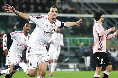Ibrahimovic hits hat-trick as Milan win